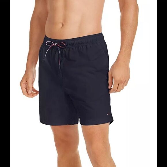 Tommy Hilfiger navy blue swim trunk 4XLT - Picture 1 of 8